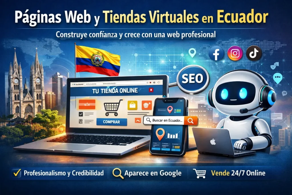Diseño de Páginas Web en Ecuador con WebSolutions593